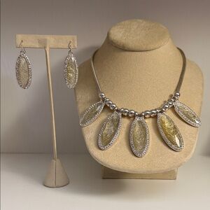 Cato Necklace and Earrings Set